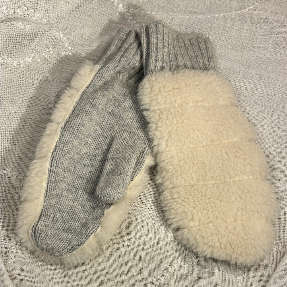 NWT Hannah Rose cashmere wool mix mittens